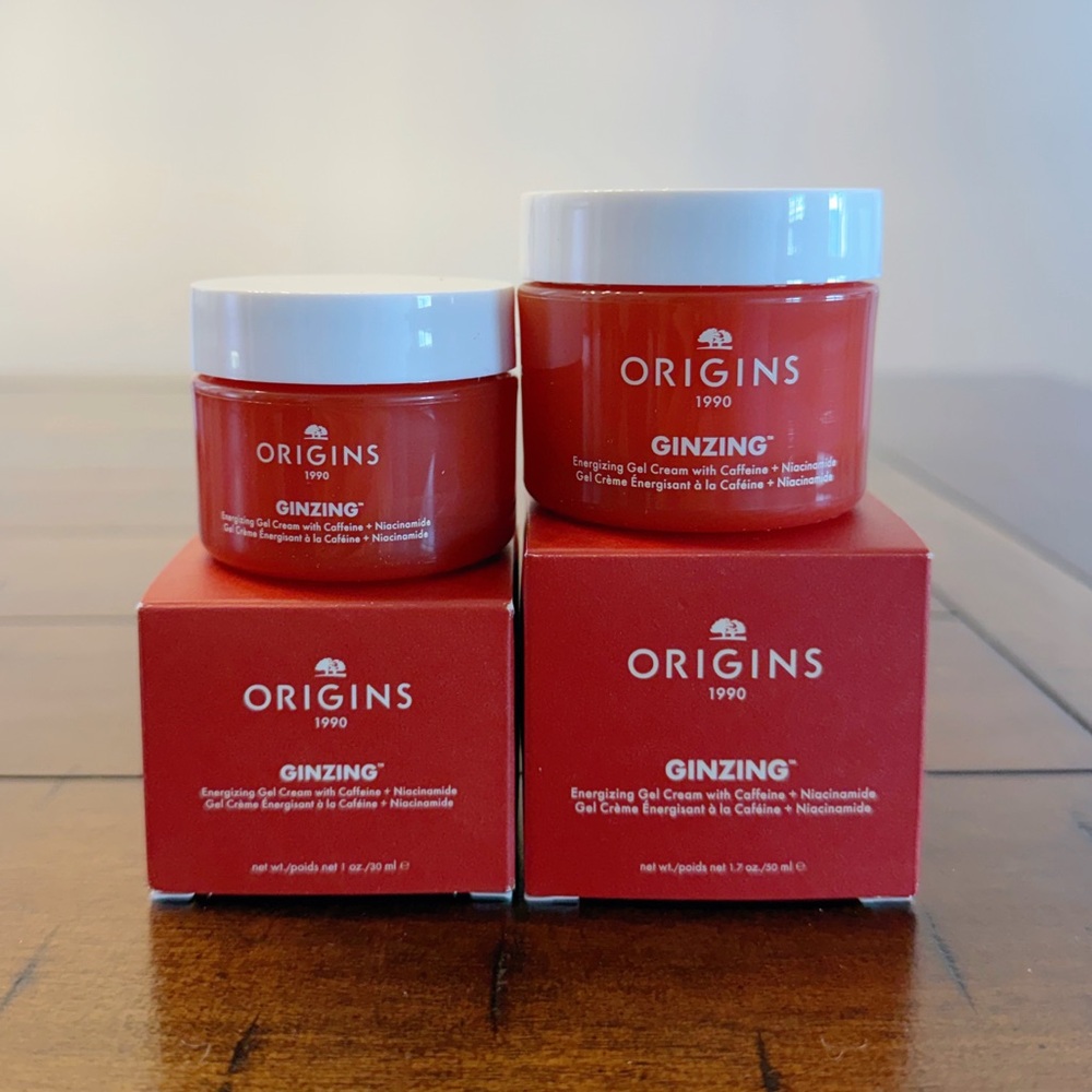 Origins GinZing Energizing Gel Cream with Caffeine + Niacinamide 50ml+30ml